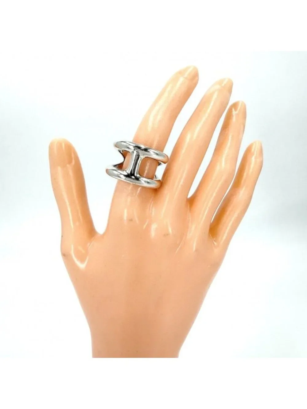 Hermes Ring Osmose GM Small Items 57 925 Sterling Silver
